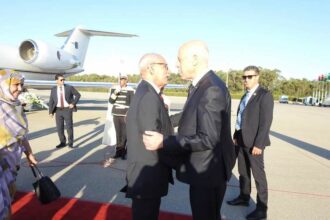Le président tunisien reçoit officiellement le chef du polisario à Tunis