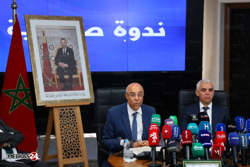Etudes de médecine. Revivez la conférence de presse de Khalid Ait Taleb et Abdellatif Miraoui