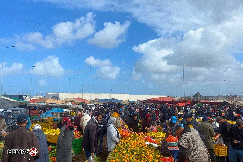 Marché de gros à Casablanca : augmentation des prix des viandes et baisse des prix des pommes