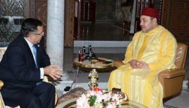 Le Roi reçoit le ministre égyptien des Affaires étrangères