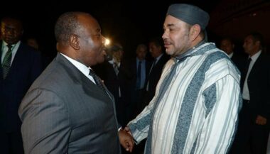 Arrivée du Roi Mohammed VI à Libreville