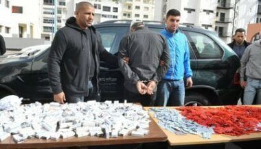 Un Algérien arrêté à Casablanca en possession de 10.662 comprimés psychotropes