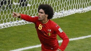 Fellaini, l’homme qui marque des buts avec ses cheveux