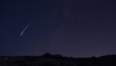 Pluie d'étoiles filantes jusqu'à mercredi matin