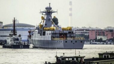 Les premières images des corvettes chinoises destinées à l’Algérie