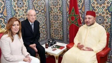 Le Roi reçoit à Tétouan la présidente de l'Andalousie