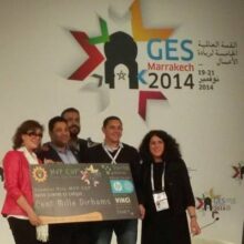 Younès Qassimi remporte le prix de la meilleure start-up