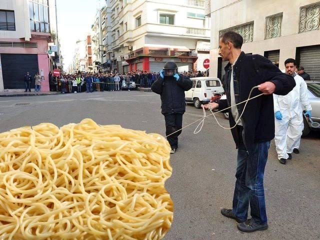 La fausse alerte à la bombe de Casablanca parodiée sur Internet