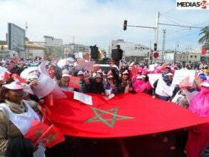Impressionnante mobilisation à la marche du 8 mars