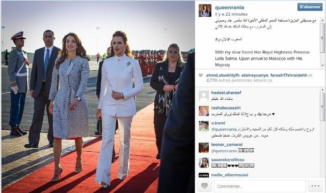 Nouvelle photo de la Princesse Lalla Salma et de la Reine Rania