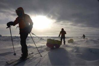 Après l’Everest, Nacer Ibn Abdeljalil au pôle Nord