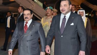 Arrivée au Maroc du Roi de Bahreïn Hamad Ben Issa Al Khalifa
