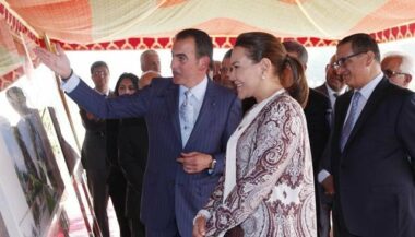 La Princesse Lalla Hasna lance les travaux d'aménagement du Jardin andalou de Rabat