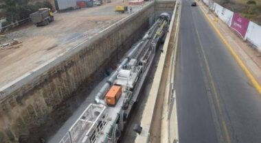 Forage imminent pour le tunnel de dérivation de l'oued Bouskoura