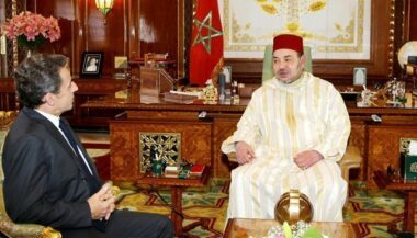 Sarkozy reçu à Rabat par le Roi Mohammed VI