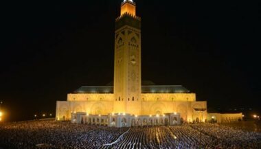 La veillée religieuse de Laylat Al-Qadr à la Mosquée Hassan II