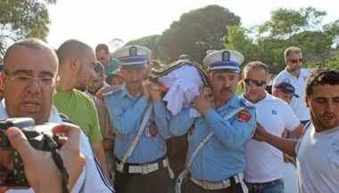 Forte émotion aux funérailles du policier tué à Tanger