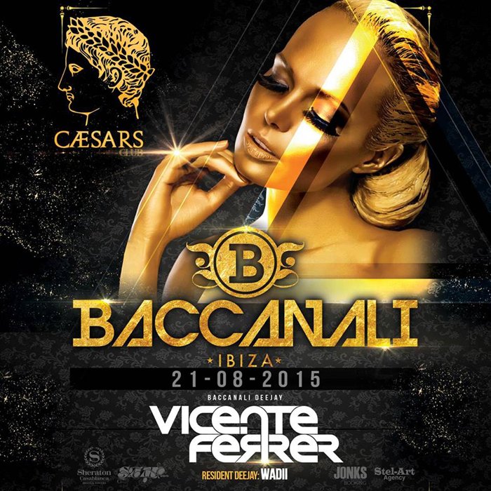Soirée Baccanali au Caesars Casablanca le 21 août