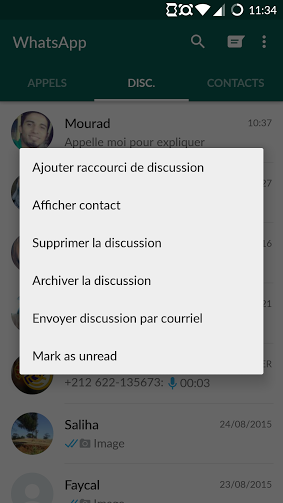 Whatsapp: Les nouveautés de la dernière mise à jour