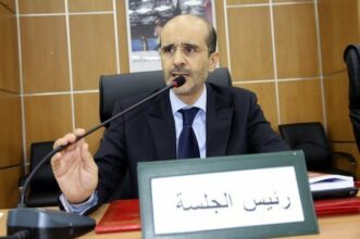 Passation de pouvoirs entre Azami Al-Idrissi et Hamid Chabat