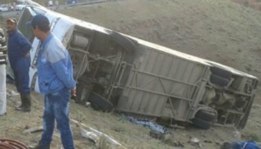 Renversement d'un autocar près de Tétouan, 51 blessés