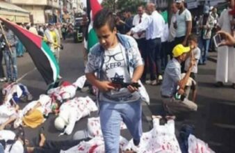 Gros dérapage lors de la manifestation de soutien à la Palestine