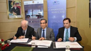 Convention de partenariat entre BCP, Asmex et Portnet