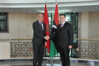 Fayez Sarraj (Libye) en visite au Maroc