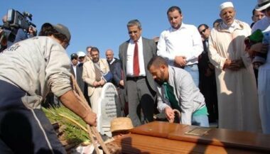 Funérailles du Marocain tué dans les attentats de Paris