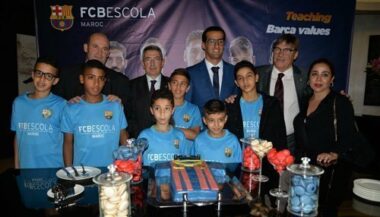 Le FC Barcelone ouvre son école de foot à Casablanca