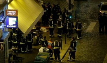 Scènes d'apocalypse dans plusieurs quartiers de Paris