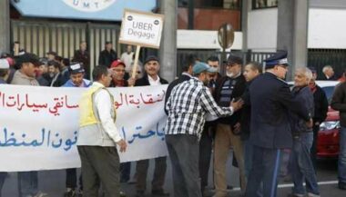 Des chauffeurs de taxis à Casa: &ldquo;Uber, dégage!&rdquo;