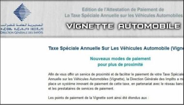 Nouveau mode de paiement de la vignette automobile: voici la marche à suivre
