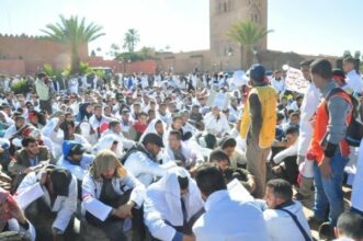 Le ministère de l'Intérieur diffuse des images des manifestations d'enseignants stagiaires (vidéo)
