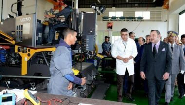 Inauguration de l'école Mohammed VI de formation dans le BTP