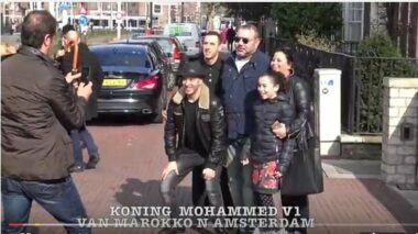 Le Roi Mohammed VI aux Pays-Bas