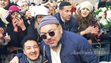 Vidéos. Le Roi Mohammed VI à Amsterdam