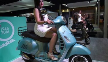 La mythique Vespa célèbre ses 70 ans