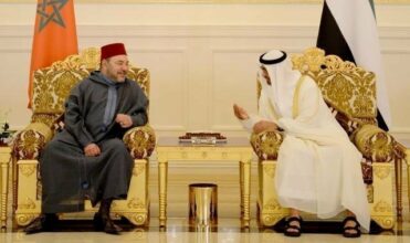 Le Roi Mohammed VI à Abou Dhabi