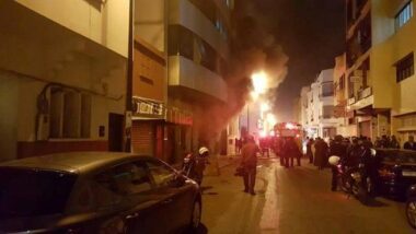 Incendie au siège de la télévision nationale: plus de peur que de mal