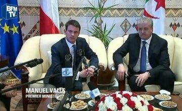 A Alger, Manuel Valls: &ldquo;la position de la France sur le Sahara est inchangée&rdquo;
