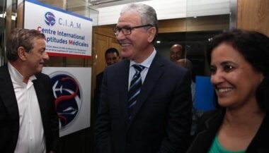Inauguration du Centre international des aptitudes médicales