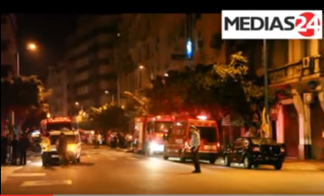 Casablanca.  Explosion à l’hôtel Majestic