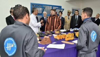 Rabat: Inauguration d'un centre de formation professionnelle de la prison locale de El Arjat I