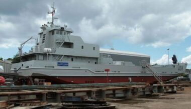 Prochaine livraison d'une nouvelle barge pour la Marine Royale