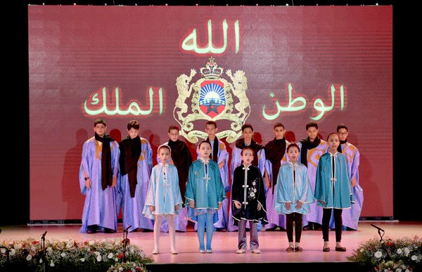 Le Roi préside la cérémonie de fin d'année à l'Ecole royale à Rabat