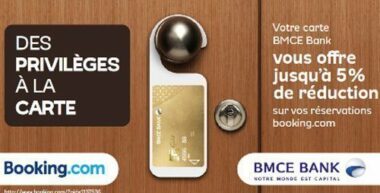 BMCE signe un partenariat avec Booking