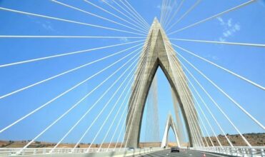 Diaporama: Le pont à haubans Mohammed VI