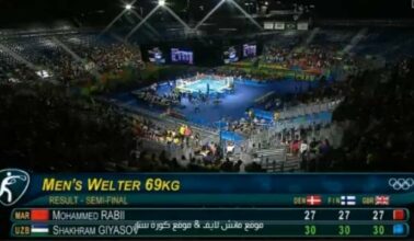 Rio 2016: le boxeur marocain Mohamed Rabii se contente du bronze