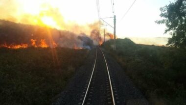 L’ONCF contre le feu: Pompiers, Canadair et wagon-citerne